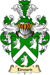 Welsh Family Coat of Arms (v.23) for Edward (AP JOHN WYNN AB IEUAN)