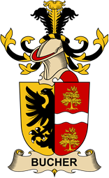 Republic of Austria Coat of Arms for Bucher d