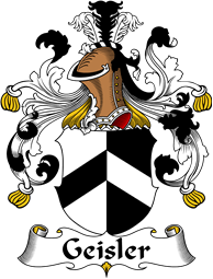 German Wappen Coat of Arms for Geisler