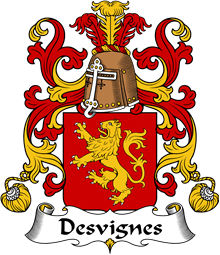 Coat of Arms from France for Vignes (des)