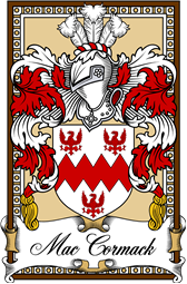 Scottish Coat of Arms Bookplate for MacCormack