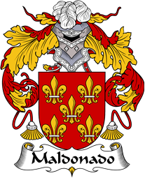 Portuguese Coat of Arms for Maldonado