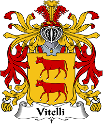 Italian Coat of Arms for Vitelli