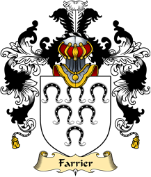 Welsh Family Coat of Arms (v.25) Farrier (of Carmarthenshire)