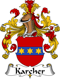 German Wappen Coat of Arms for Karcher
