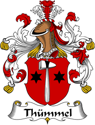 German Wappen Coat of Arms for Thümmel