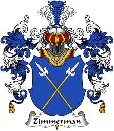 German Wappen Coat of Arms (v.25) Zimmerman