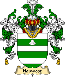 English Family Coat of Arms (v.25) Hopwood