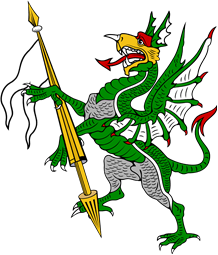 Dragon BTF-Tilting Spear with Pennon