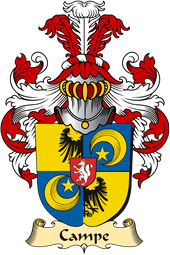 v.23 Coat of Family Arms from Germany for Campe