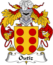 Portuguese Coat of Arms for Outiz