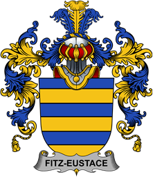 Irish Family Coat of Arms (v.25b) Fitz-Eustace