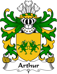 Welsh Coat of Arms for Arthur I (ab uthr pendragon-King Arthur)