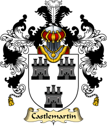 Welsh Family Coat of Arms (v.25) Castlemartin (alias Grace, Pembrokeshire)