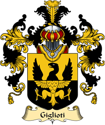 Italian Family Coat of Arms (v.25a) Giglioti