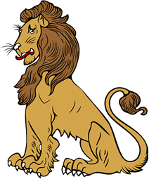 Lion Sejant