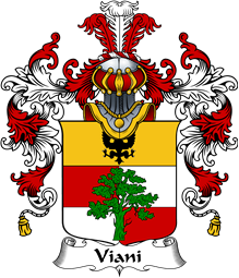 Italian Family Coat of Arms (v.25b) Viani