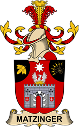 Republic of Austria Coat of Arms for Matzinger