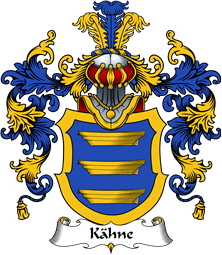 German Wappen Coat of Arms (v.25) Kähne