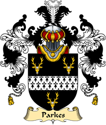 English Family Coat of Arms (v.25) Parkes II