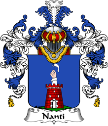 Italian Family Coat of Arms (v.25b) Nanti