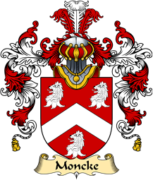 Irish Family Coat of Arms (v.25a) Moncke or Monks