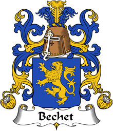 Coat of Arms from France for Bechet