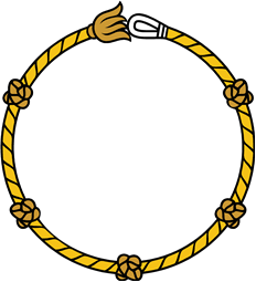 Rope Bordure Circular Shield