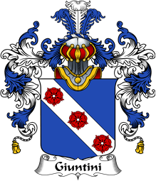 Italian Family Coat of Arms (v.25b) Giuntini