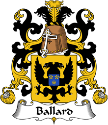Coat of Arms from France for Ballard