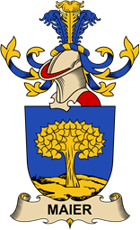 Republic of Austria Coat of Arms for Maier