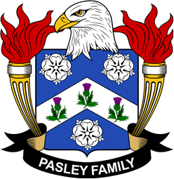 Coat of arms used by the Pasley family in the United States of America