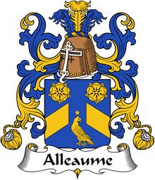 Coat of Arms from France for Alleaume