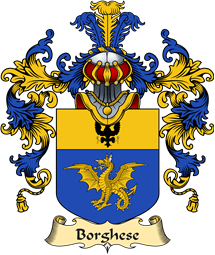 Italian Family Coat of Arms (v.25a) Borghese