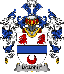 Irish Family Coat of Arms (v.25b) McArdle
