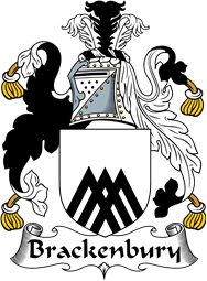 English Coat of Arms for the family Brackenbury