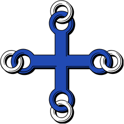 Cross, Annuly, each fretted with a ring
