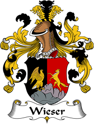 German Wappen Coat of Arms for Wieser