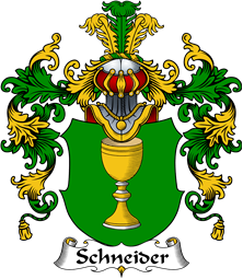 German Wappen Coat of Arms (v.25) Schneider