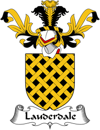 Coat of Arms from Scotland for Lauderdale