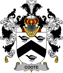Irish Family Coat of Arms (v.25b) Coote