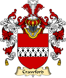 Scottish Family Coat of Arms (v.25) Crawford