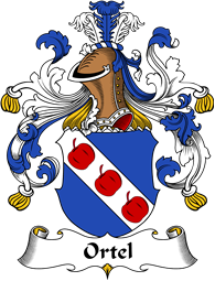 German Wappen Coat of Arms for Ortel