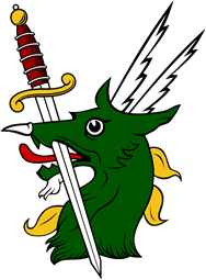 H-Antelope Head Holding Sword