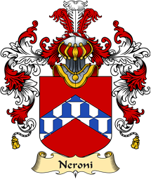 Italian Family Coat of Arms (v.25a) Neroni