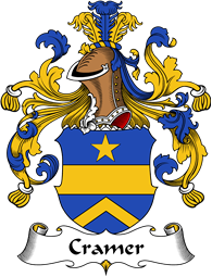 German Wappen Coat of Arms for Cramer