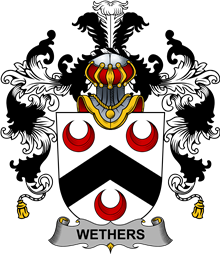 Irish Family Coat of Arms (v.25b) Wethers