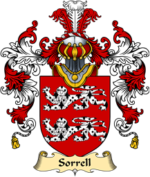 English Family Coat of Arms (v.25) Sorrell