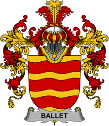 Irish Family Coat of Arms (v.25b) Ballet