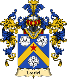 French Family Coat of Arms (v.25) Laniel